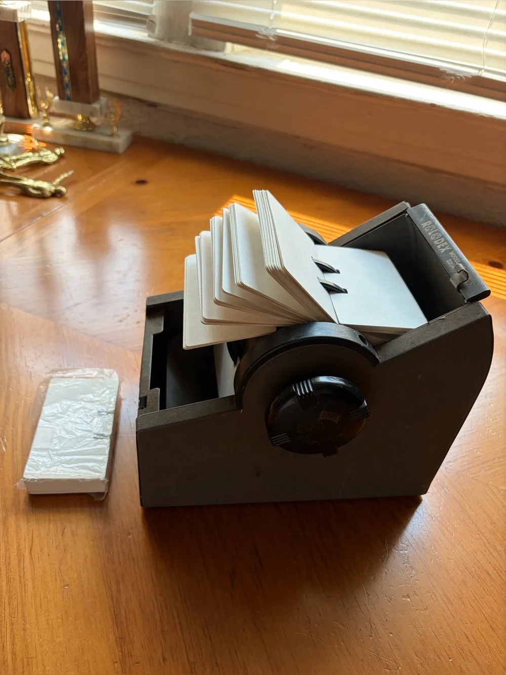 Vtg Rolodex 2254 MEGA BUNDLE + Full Drum, 6 Sealed Refills & 50 Plastic Guides